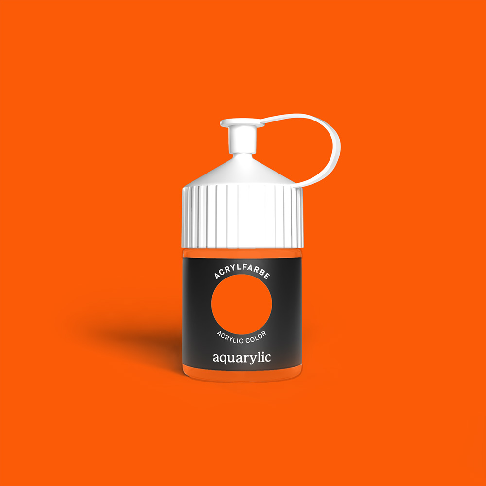 Acrylfarbe 250 ml-Orange
