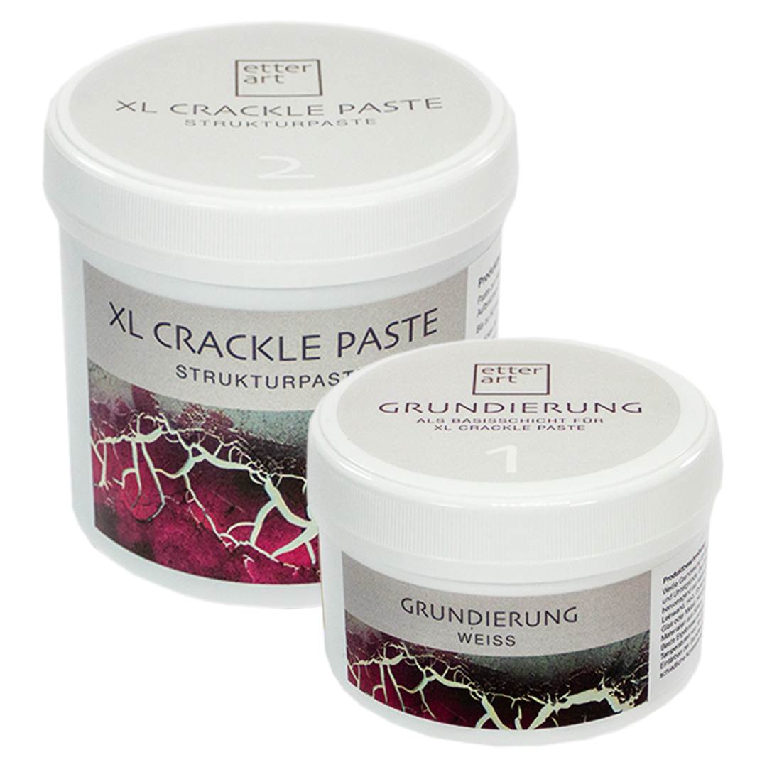 Crackle Paste 1,2Kg Set zum TESTEN