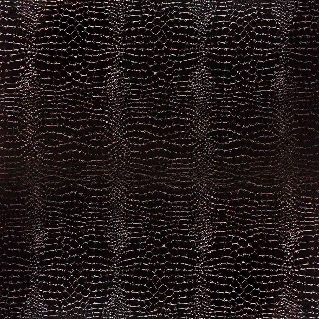 Prägepapier Croco Black Black 787x1092 mm