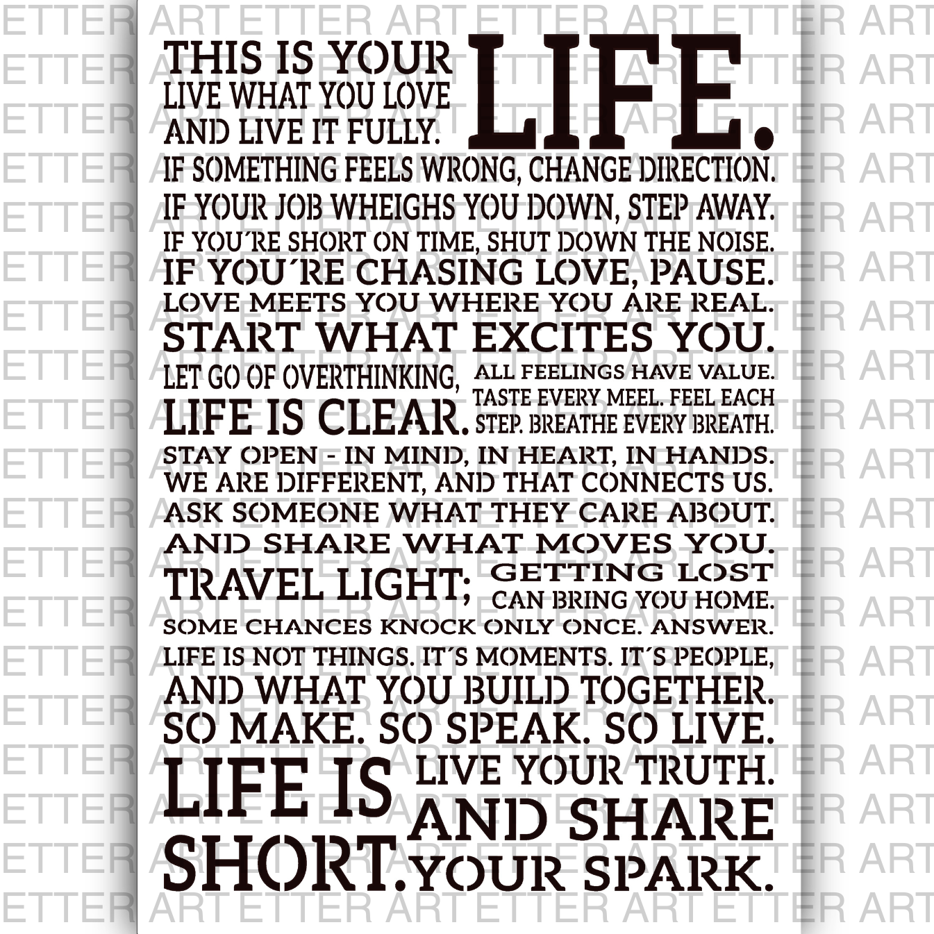 STATEMENT - LIFE (EN)