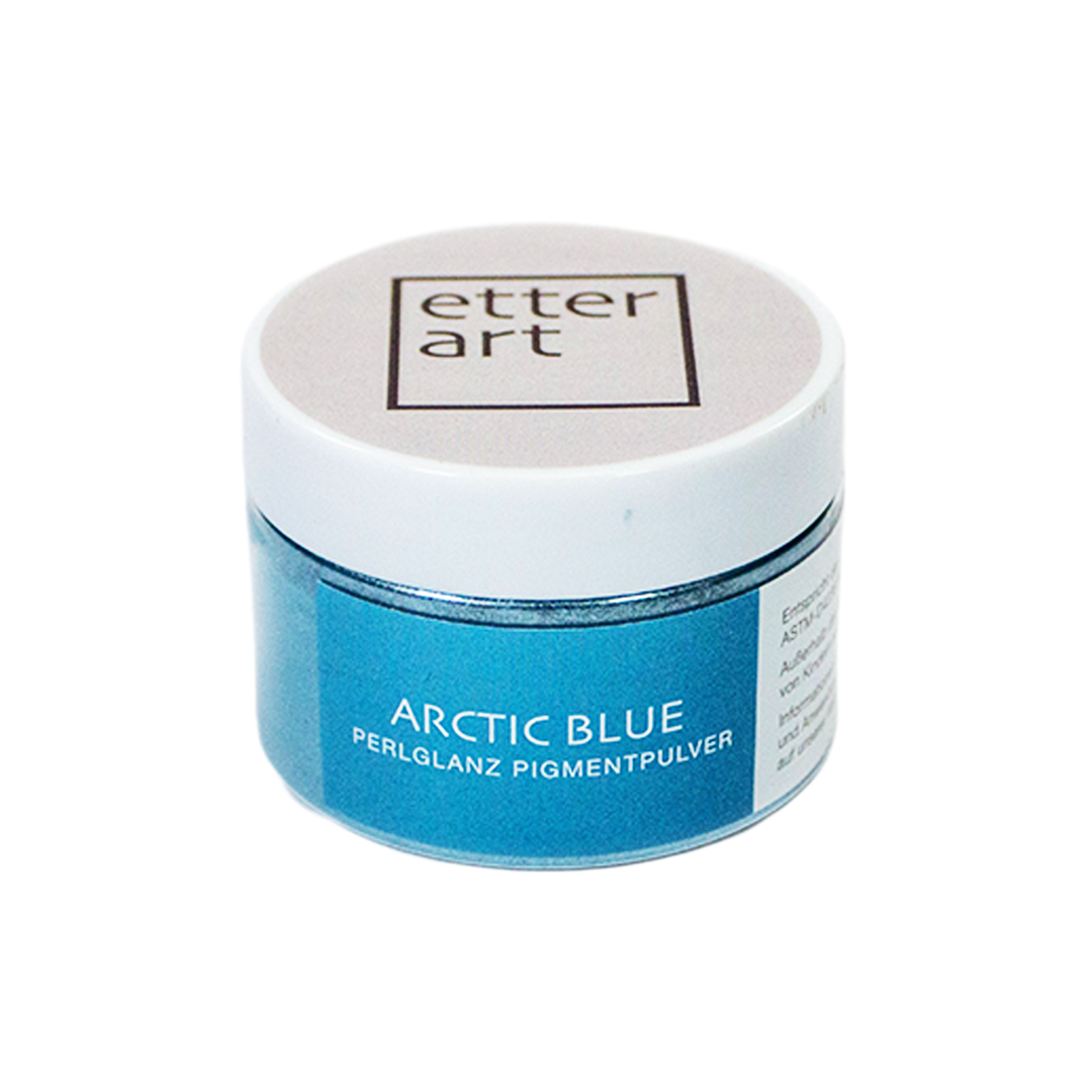 Perlglanz Pigmentpulver Arctic Blue 50 g
