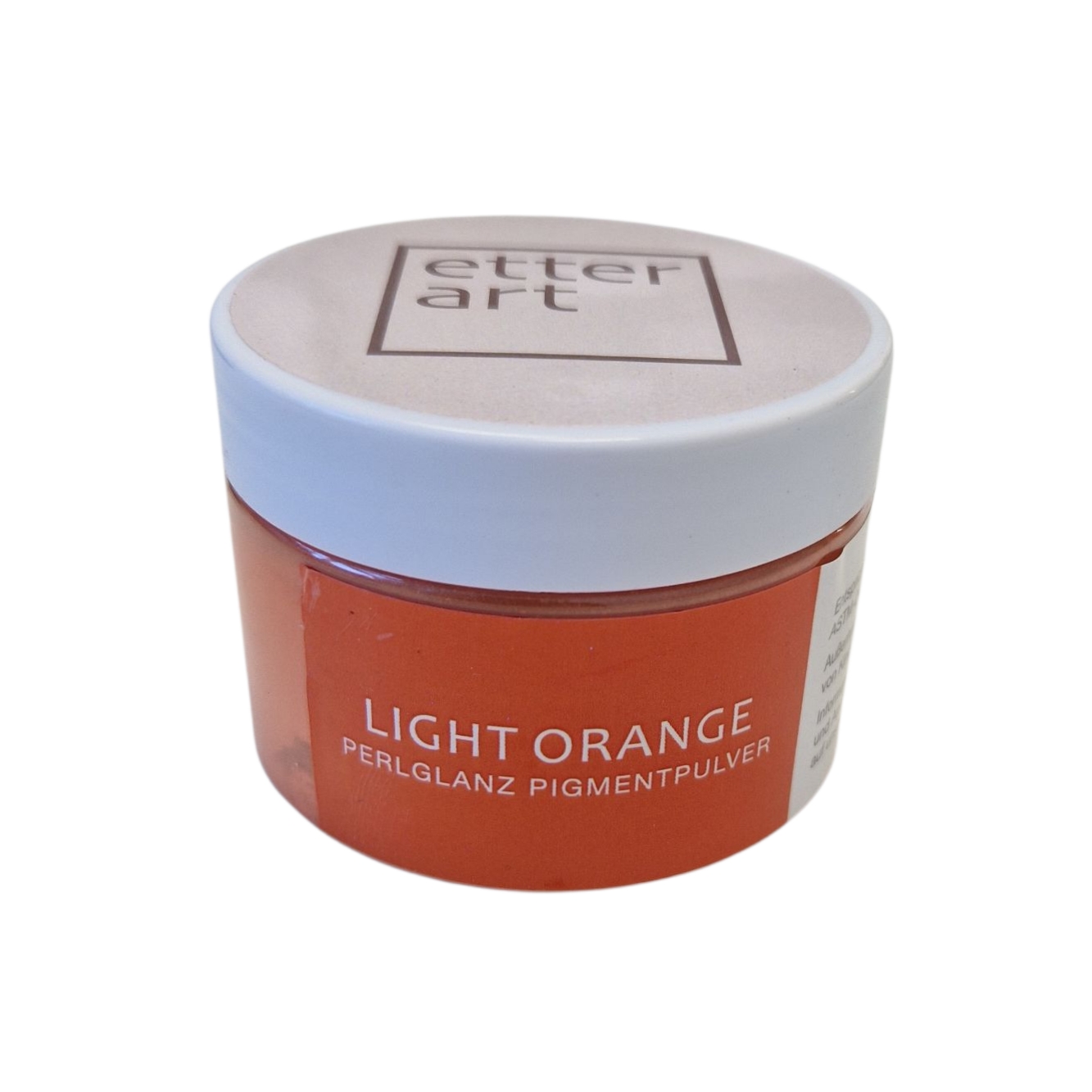 Pearlescent Pigment Powder in 32 colors Light Orange