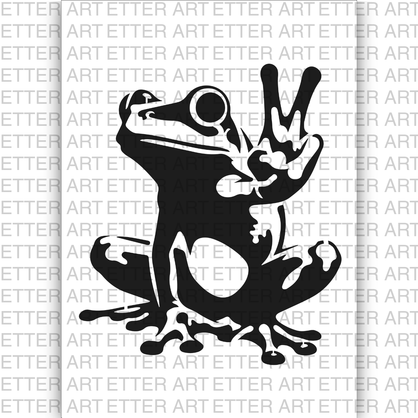 FROG - 42,0 x 59,4 cm