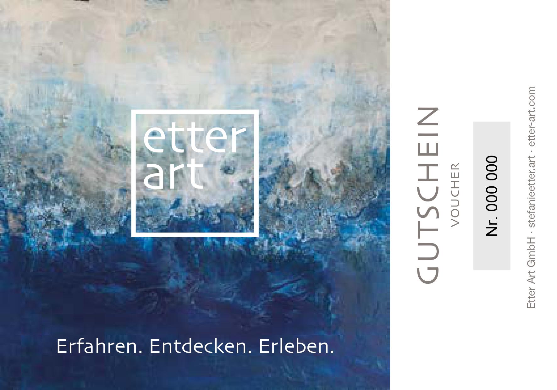 Etter Art Gutschein Virtuell 250 €-Blue