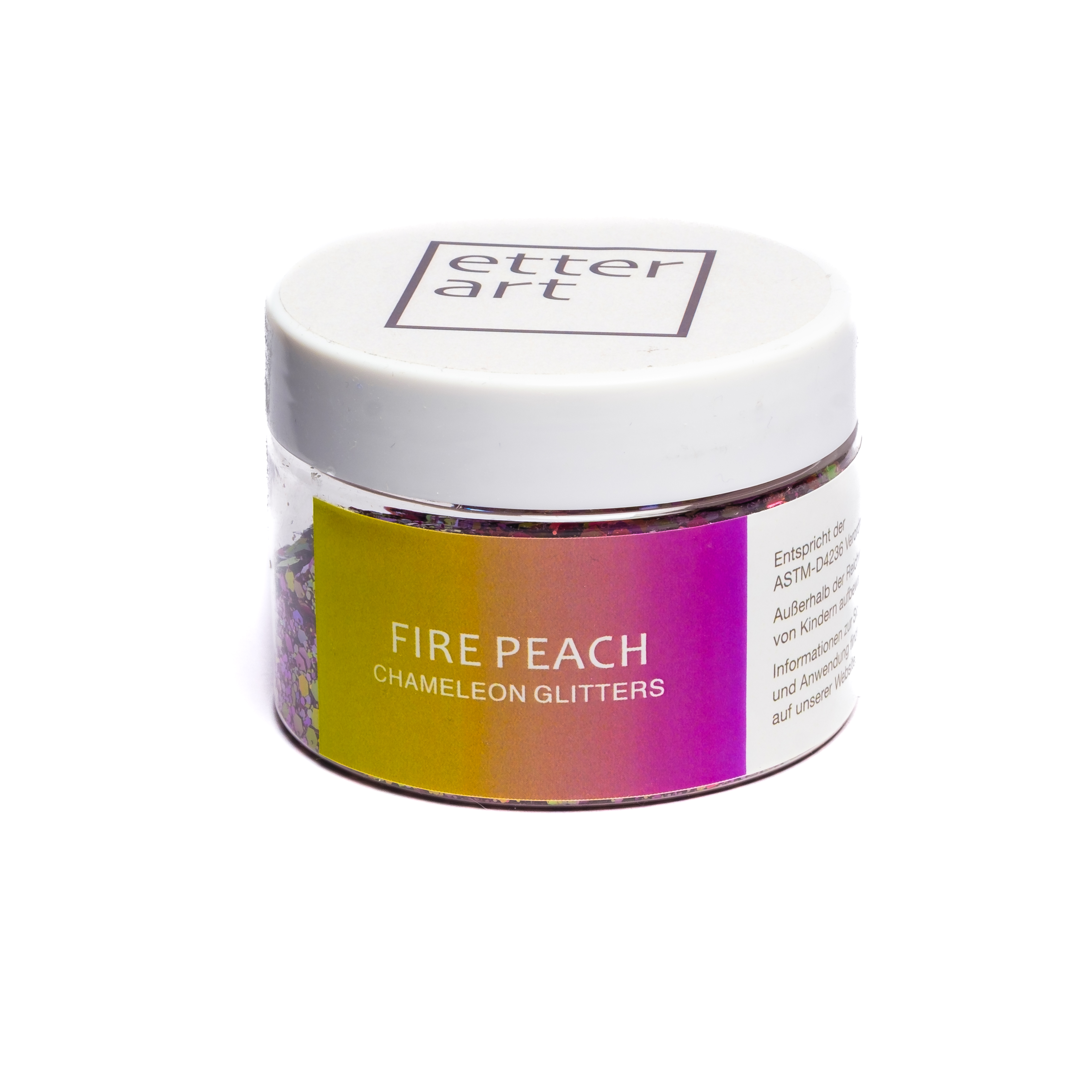 Etter Art Chameleon Glitter Fire Peach 50g