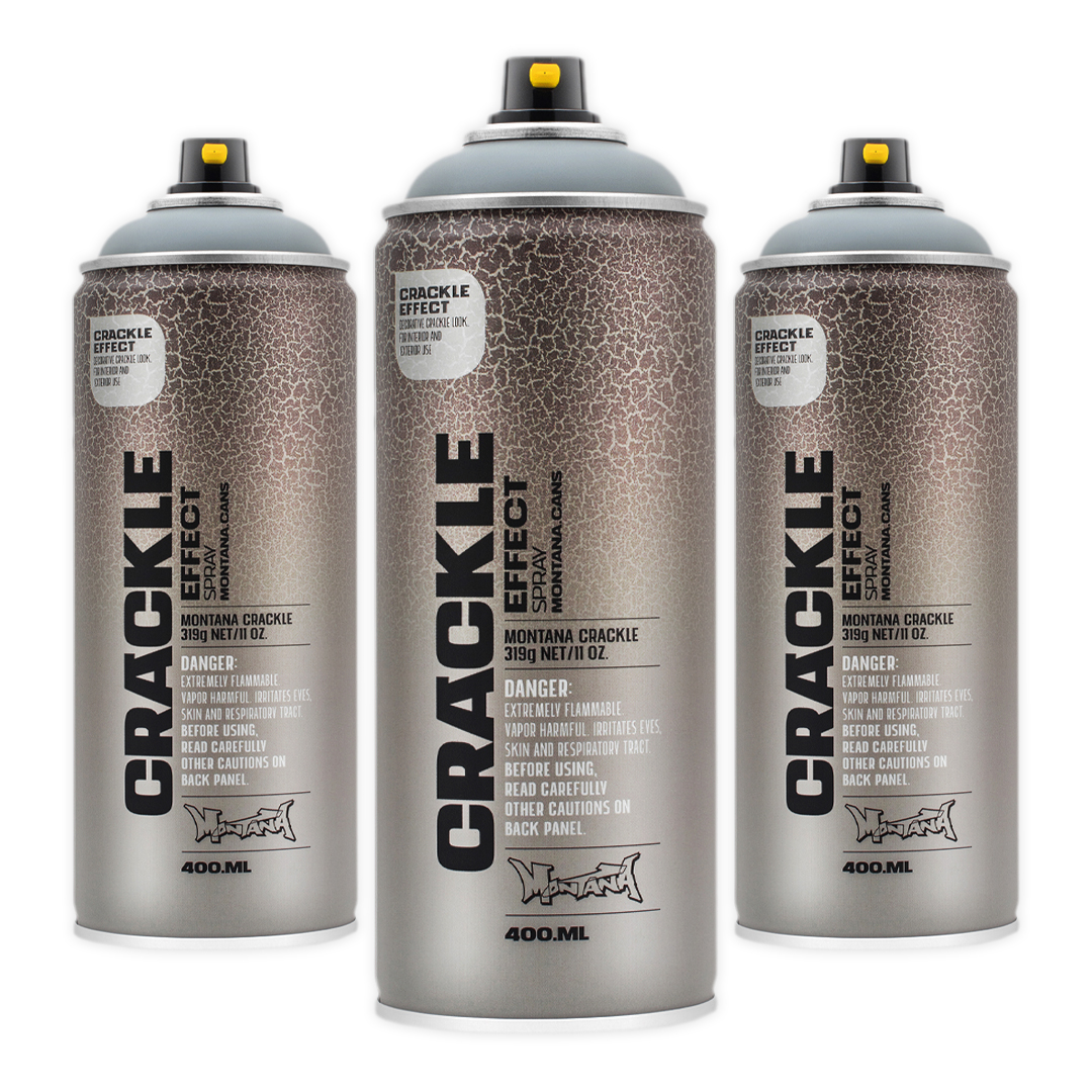 Montana CRACKLE Effekt Spray in 9 Farben