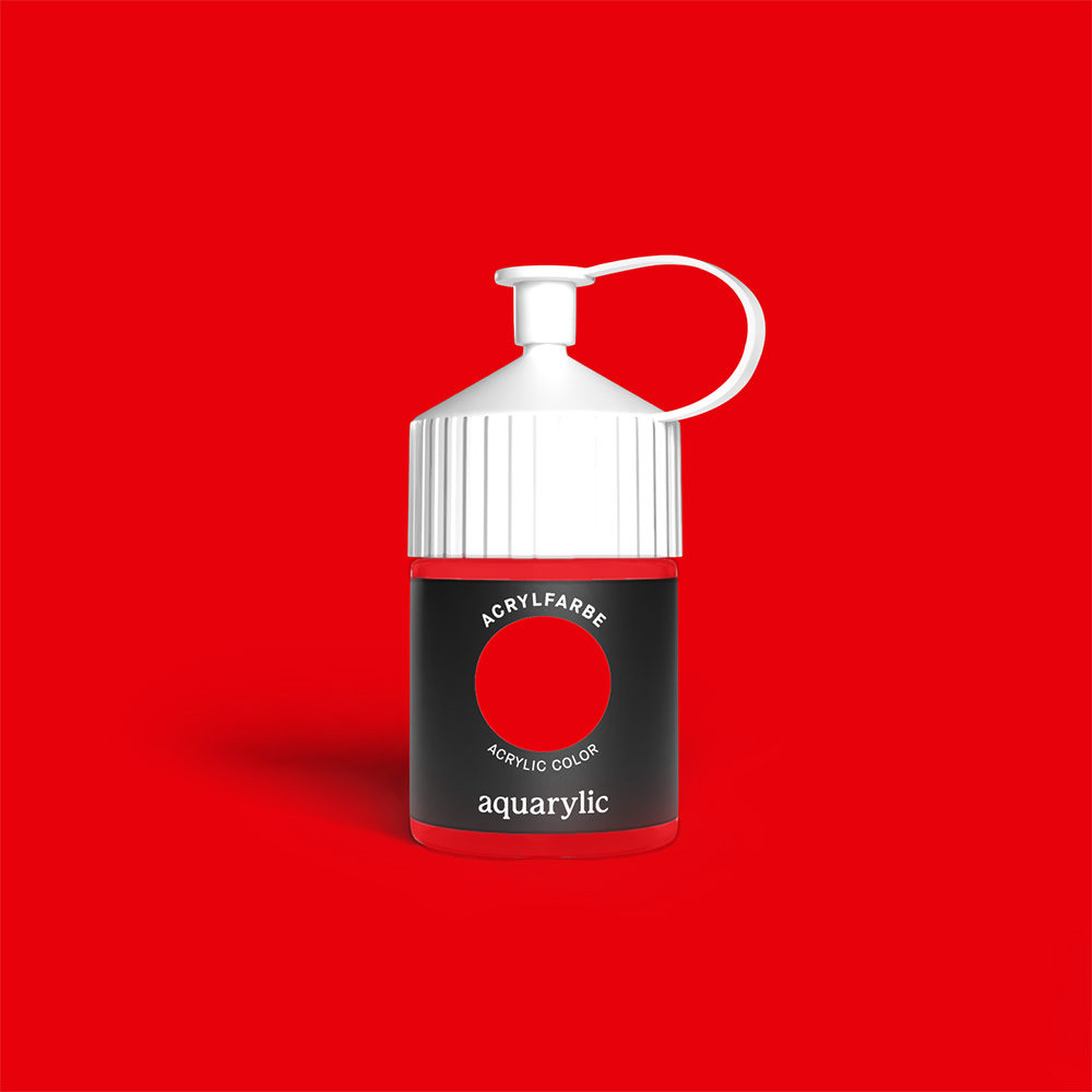 Acrylfarbe 250 ml-Signalrot